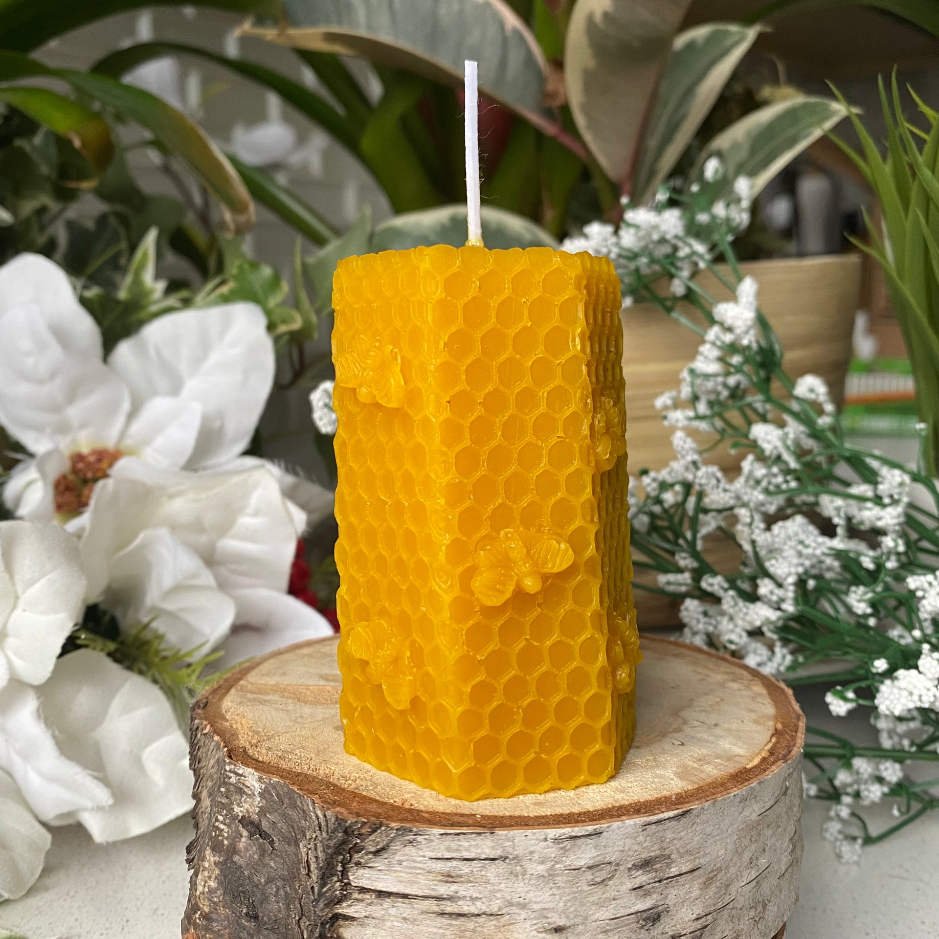 Miel D'or: Handmade Beeswax Candles and Raw Honey Products